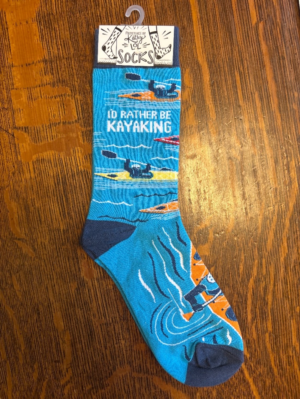 Primitives by Kathy LOL Socks - I’d Rather Be Kayaking